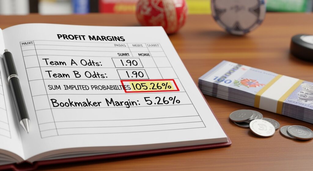 Calculating bookmaker margins