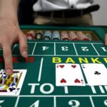 Live baccarat tables in casinos